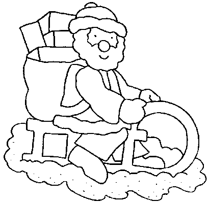 Święty Mikołaj kolorowanki